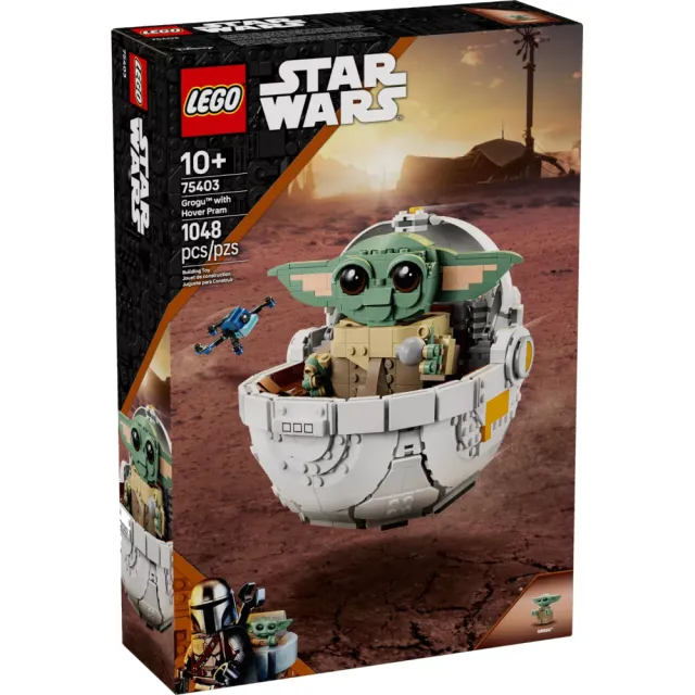 Lego Star Wars 75403 Grogu Met Zweefkinderwagen Bouwstenen Multicolor