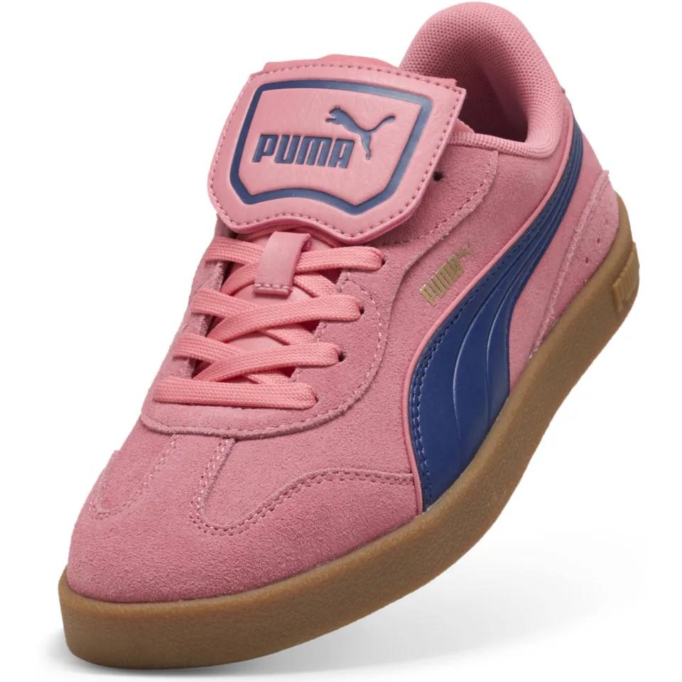 Puma Club Azura SD suèdelook sneakers - roze/kobaltblauw, foto 4