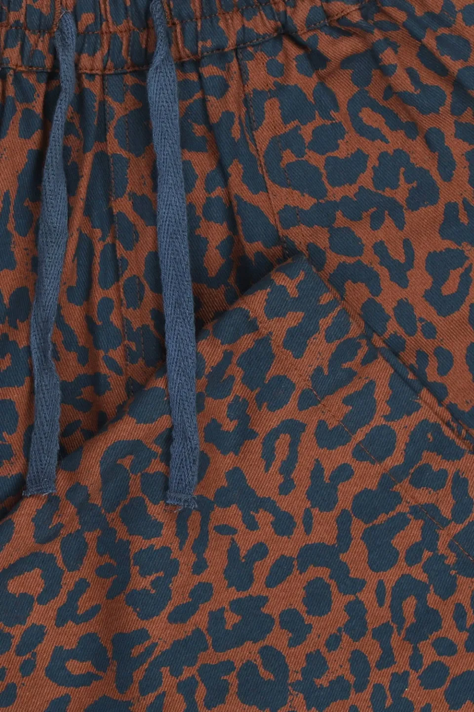 Tumble 'n Dry casual broek panterprint donkerbruin, foto 3