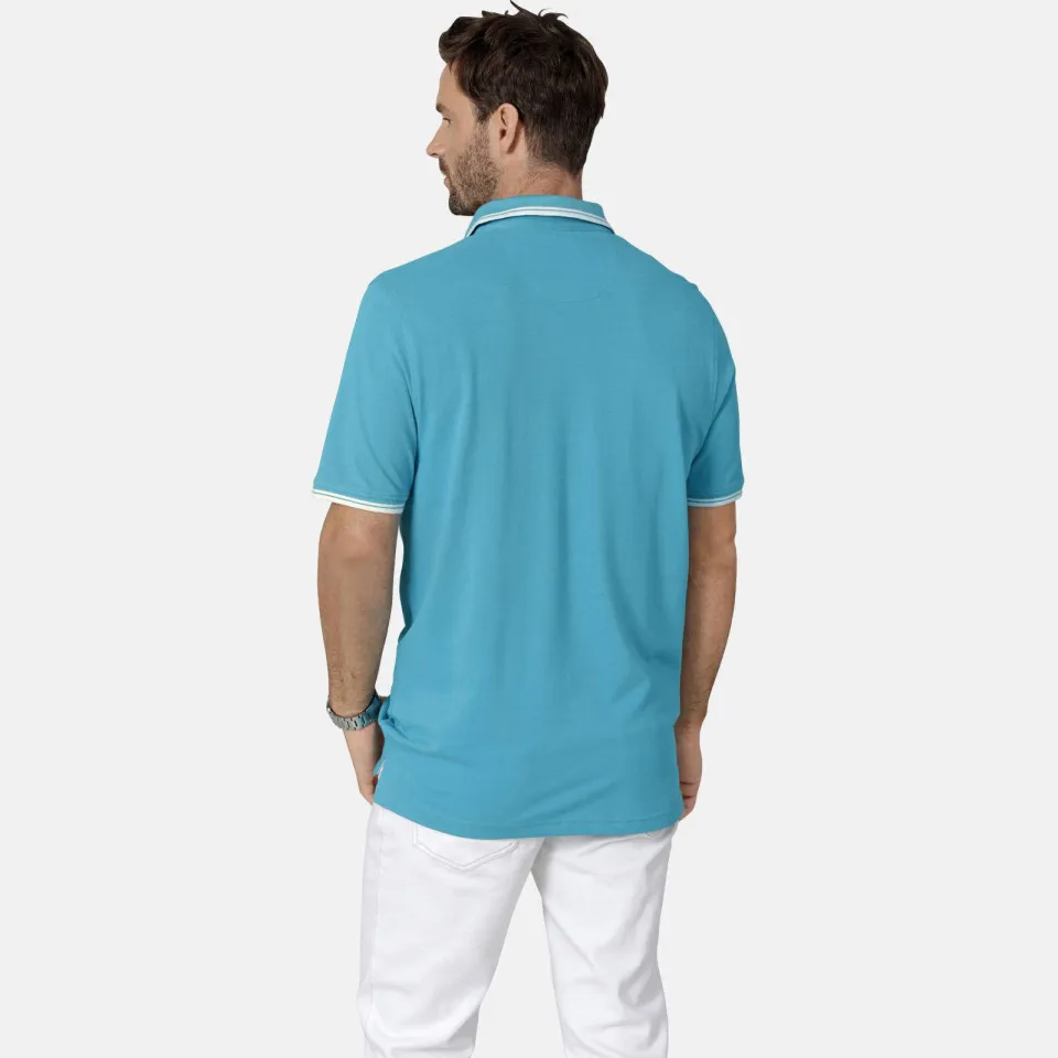 Babista regular fit polo Plus Size - turquoise, foto 5