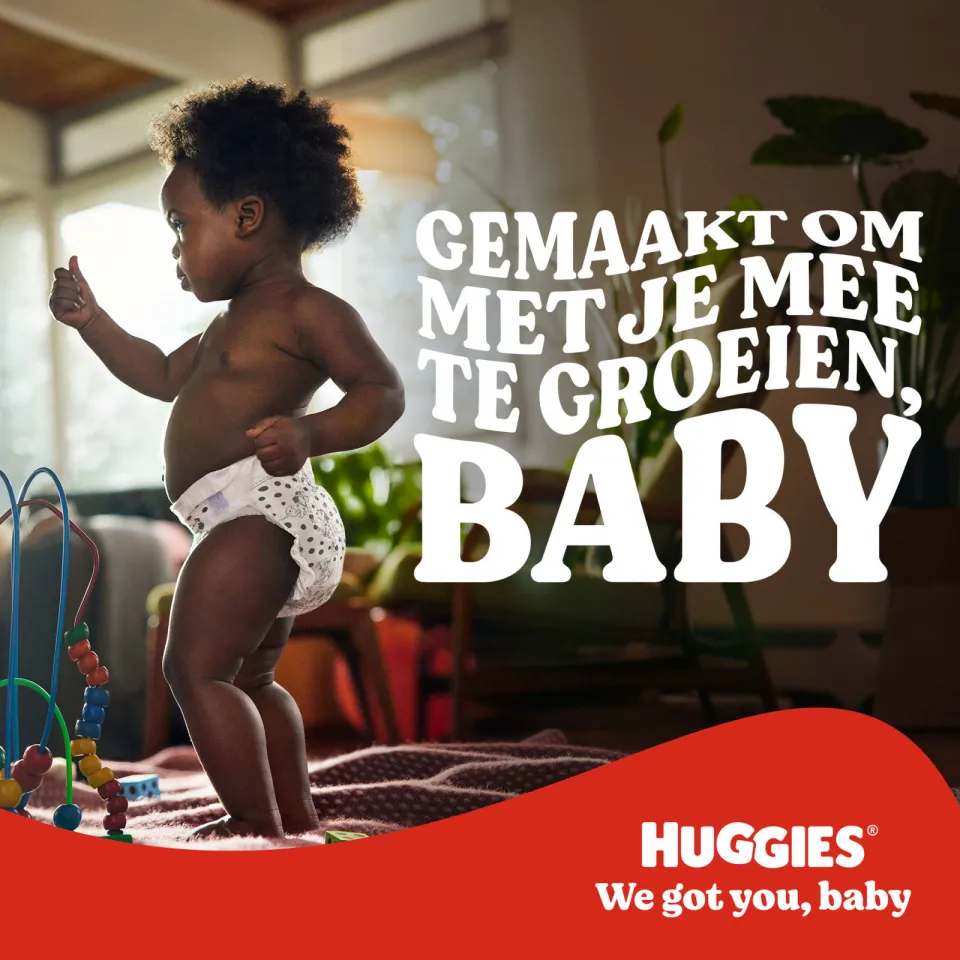 Huggies Little Movers luiers - maat 5 (11 - 25 kg) - 126 stuks, foto 4
