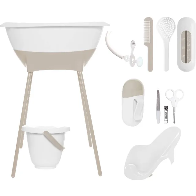 Luma bad- en verzorgingsset wit White