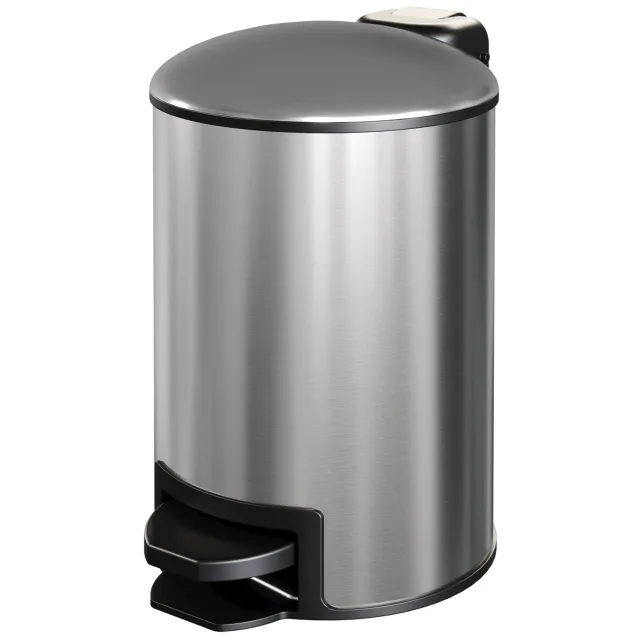 Brauer Pedaalemmer Brauer Brushed Edition 3L RVS Geborsteld