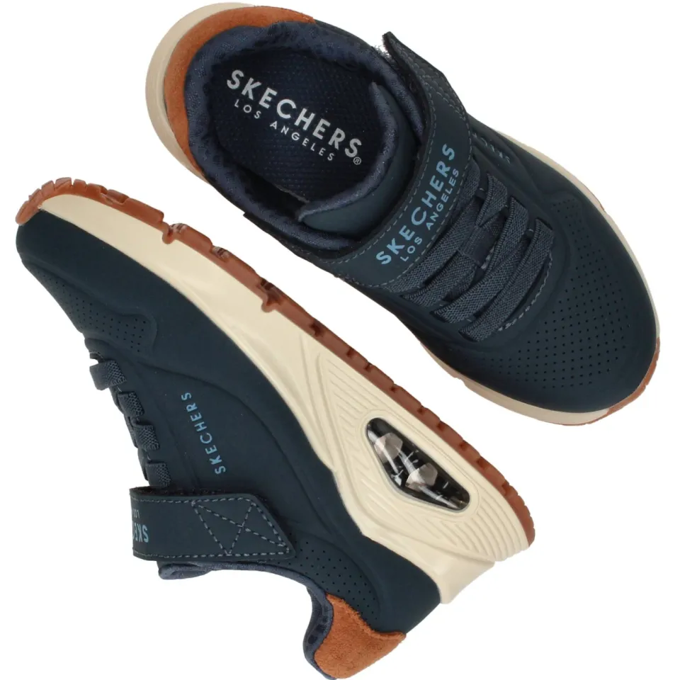 Skechers Uno Gen 1 sneakers blauw, foto 4