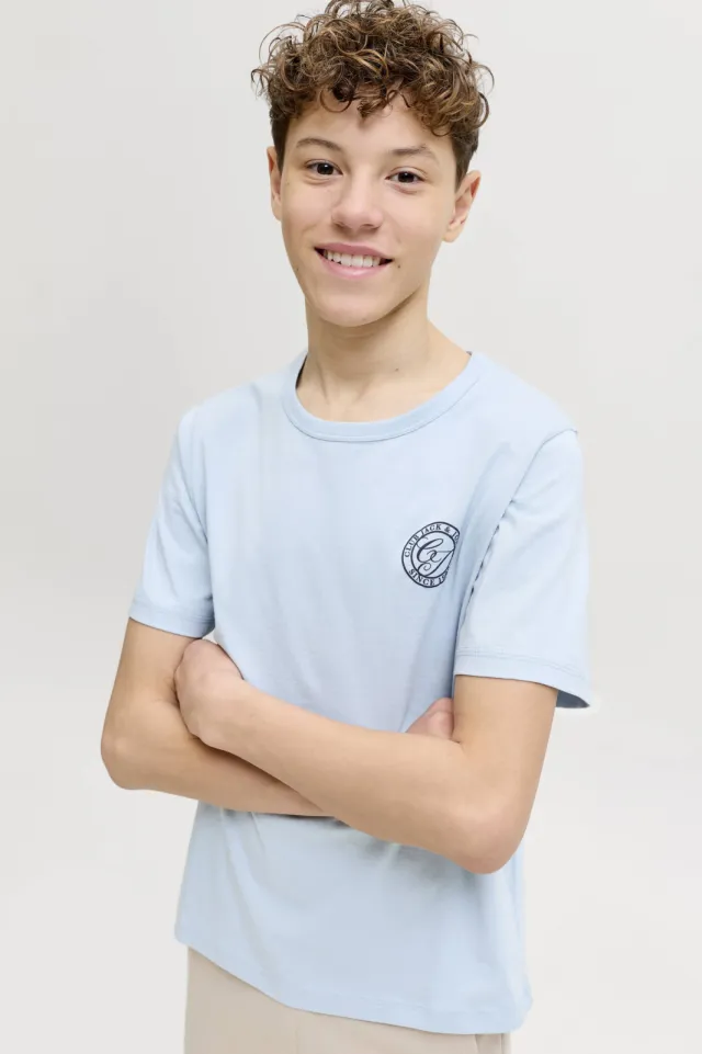 Jack & Jones T-shirt lichtblauw