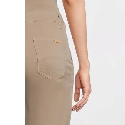 LOVE2WAIT regular fit zwangerschapsbroek Chino zand, foto 8
