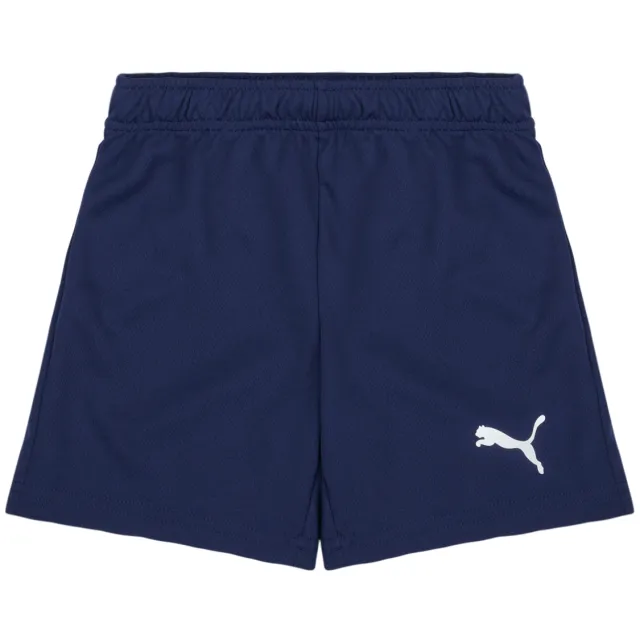 Puma Korte Broek Puma TEAMRISE SHORT Blauw/Wit