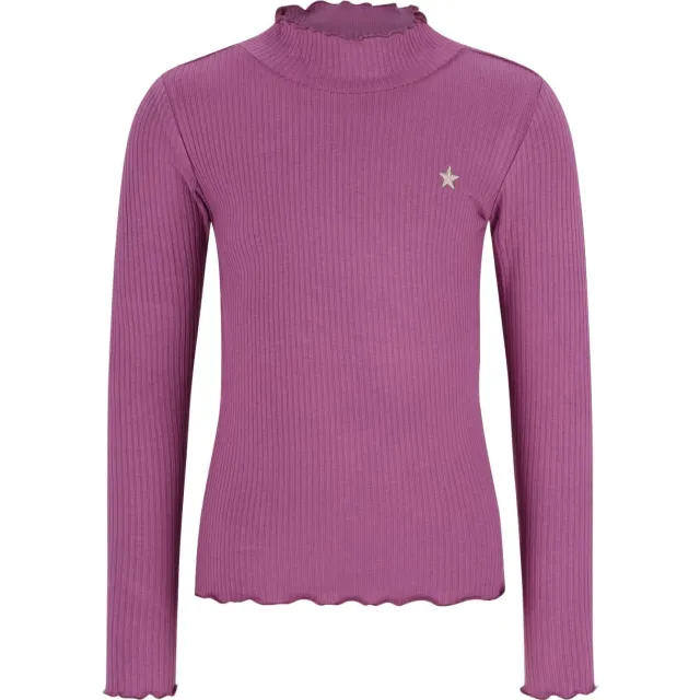 Like Flo getailleerde longsleeve paars, foto 2