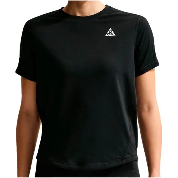 Nike Women's ACG Trail Dri-Fit S/S Top - Hardloopshirt, zwart