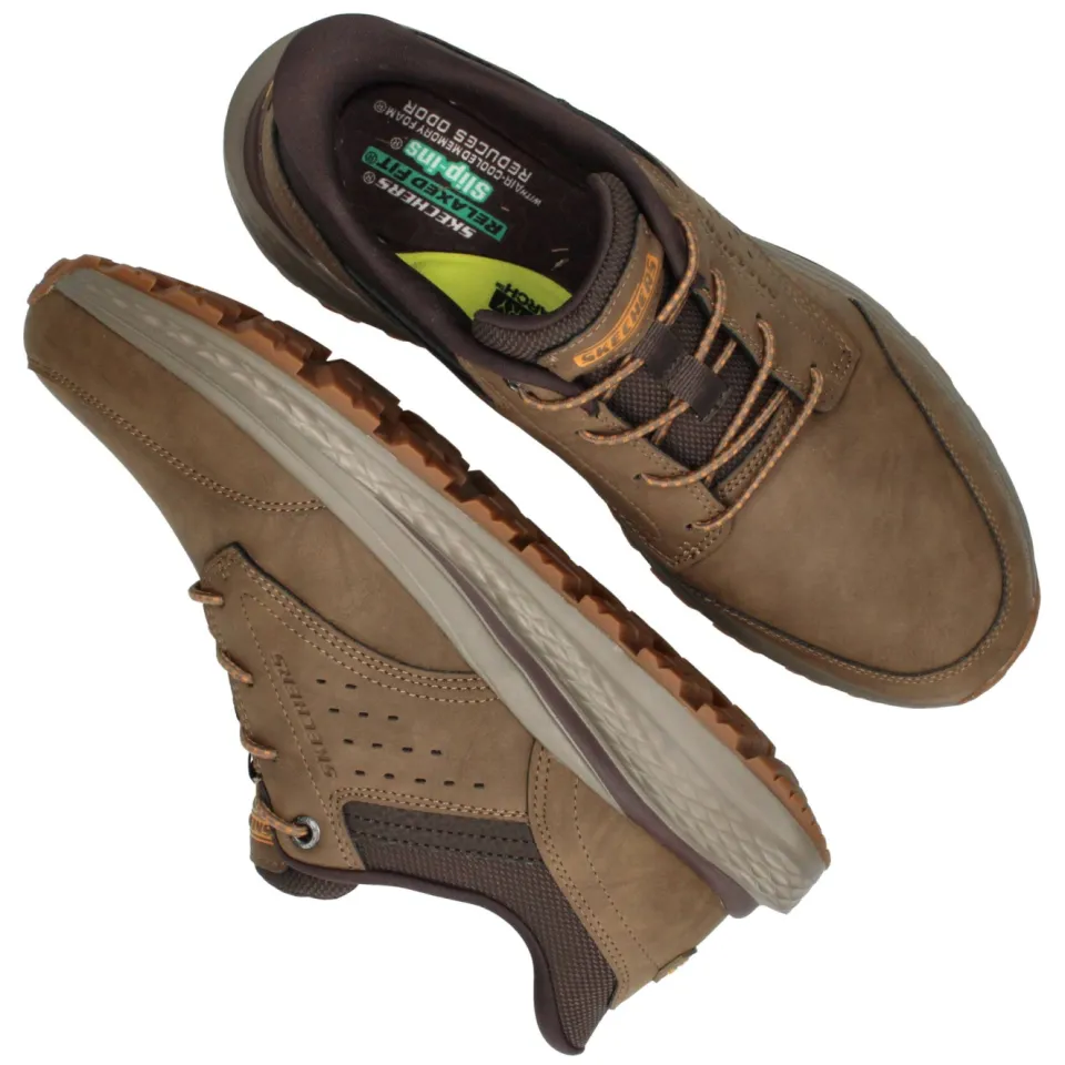 Skechers Slip-Ins Slade Ultra Ronan Jongens Bruin, foto 4