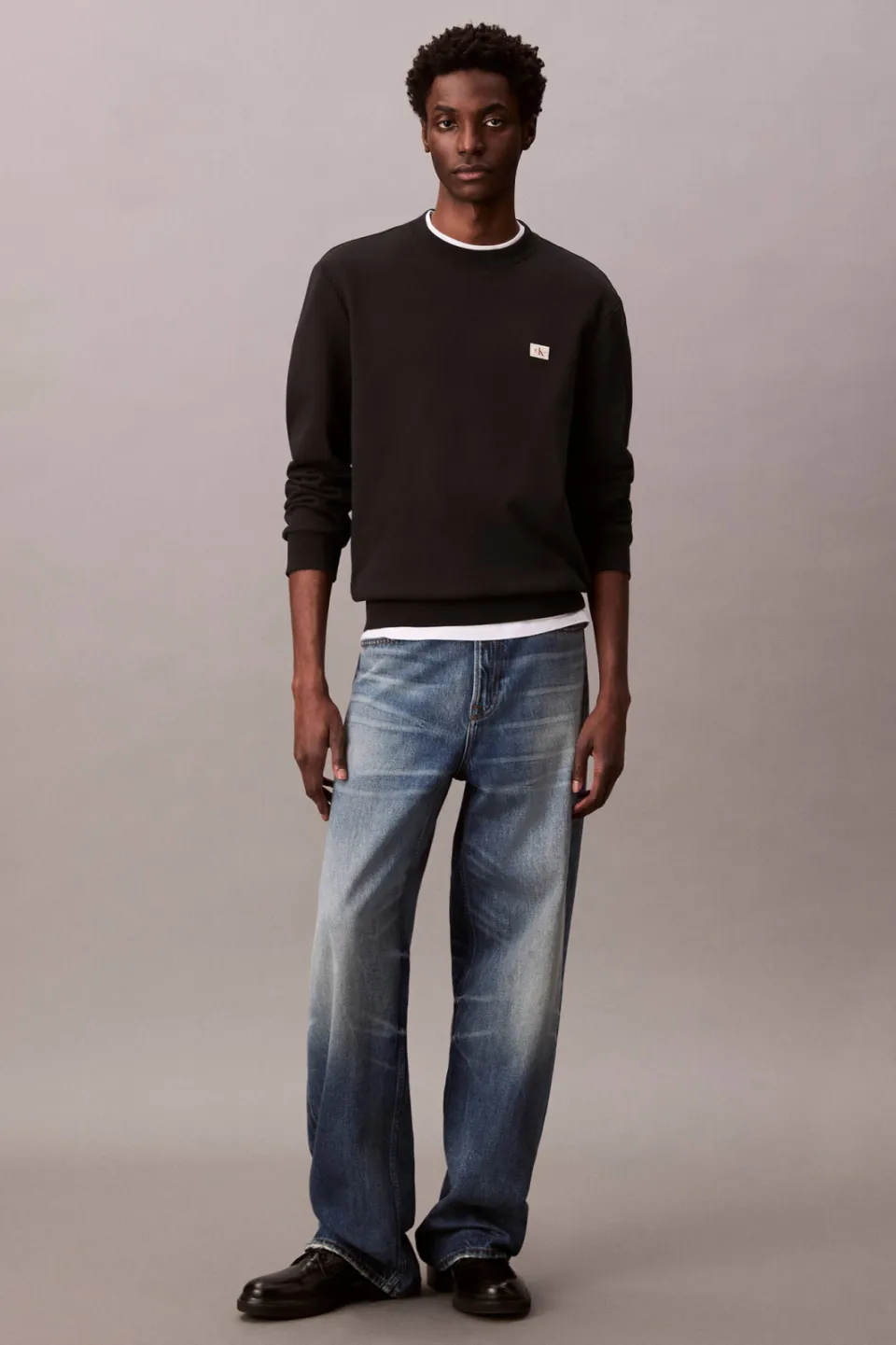 Calvin Klein JEANS sweater zwart