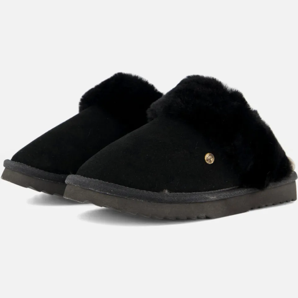 Warmbat Flurry pantoffel zwart, foto 2