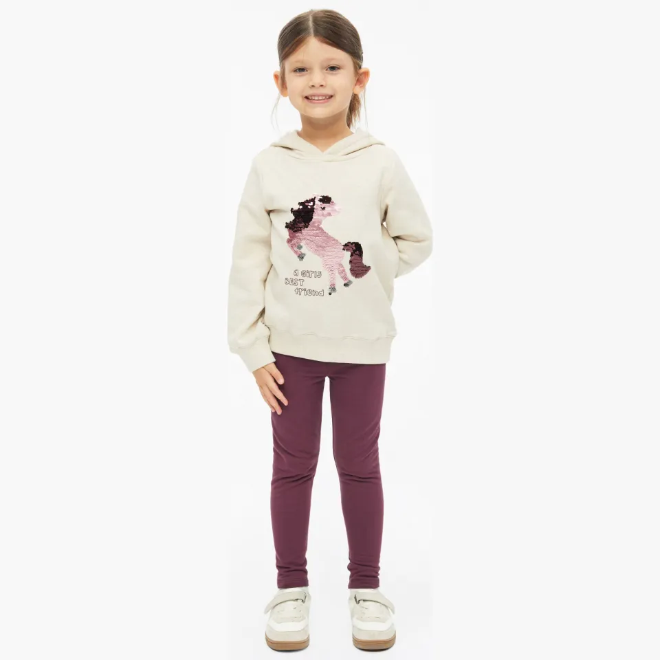 s.Oliver legging donkerrood