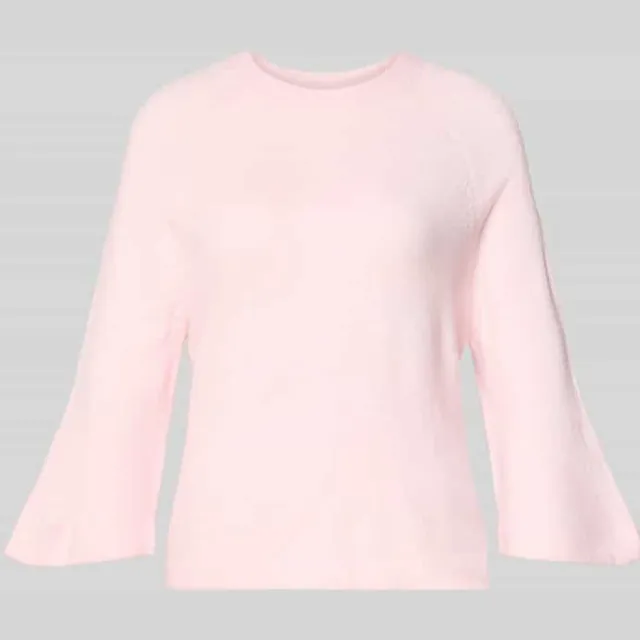 Only Oversized gebreide trui met 3/4-mouw model 'SIMONI' roze
