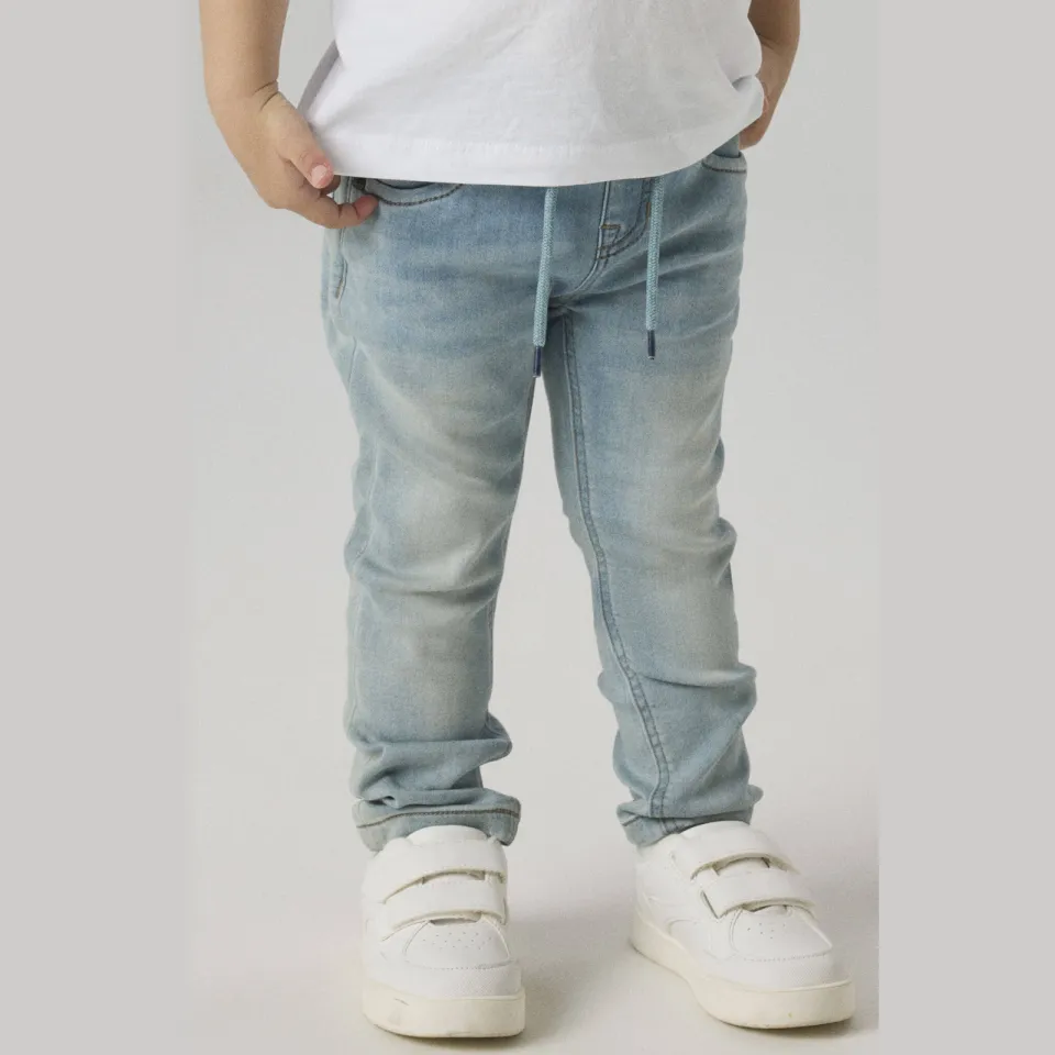 NAME IT MINI slim fit jeans NMMRYAN light blue denim, foto 6