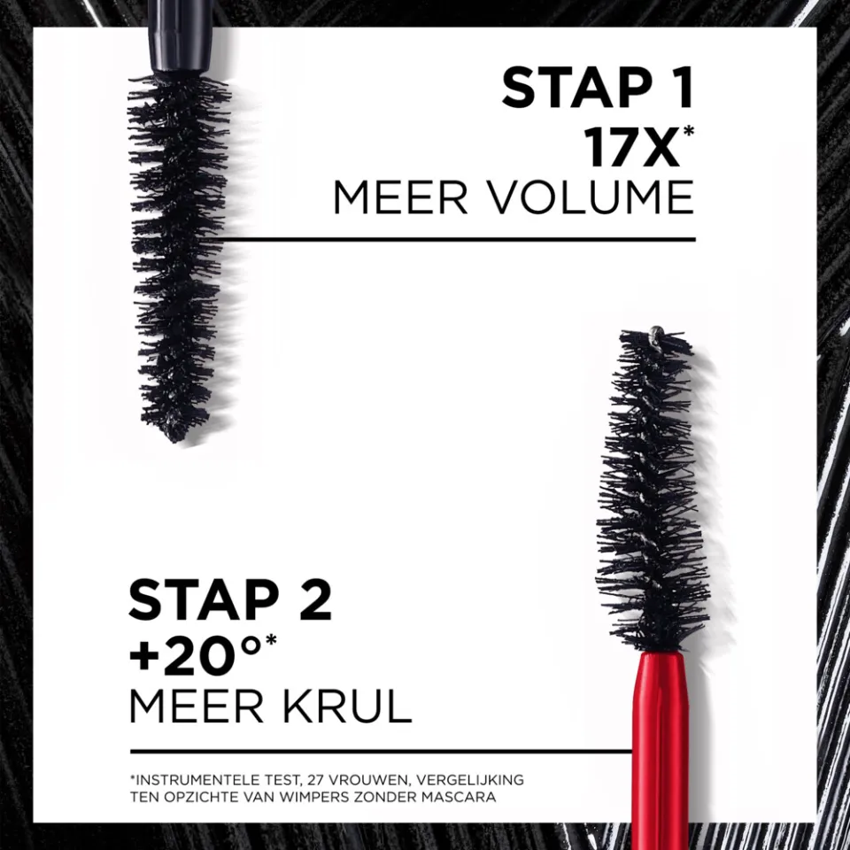 L'oréal Paris Pro XXL Lift mascara zwart, foto 4