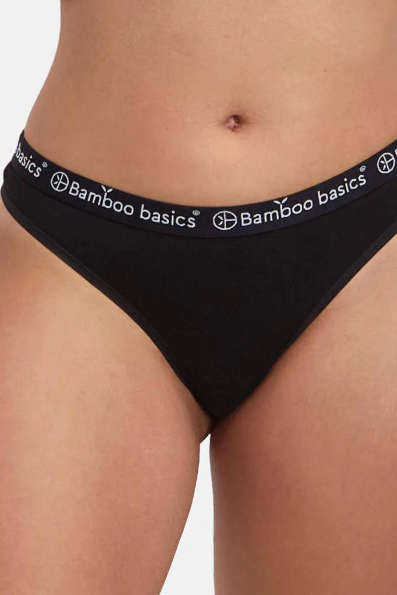 Bamboo Basics Emma string zwart