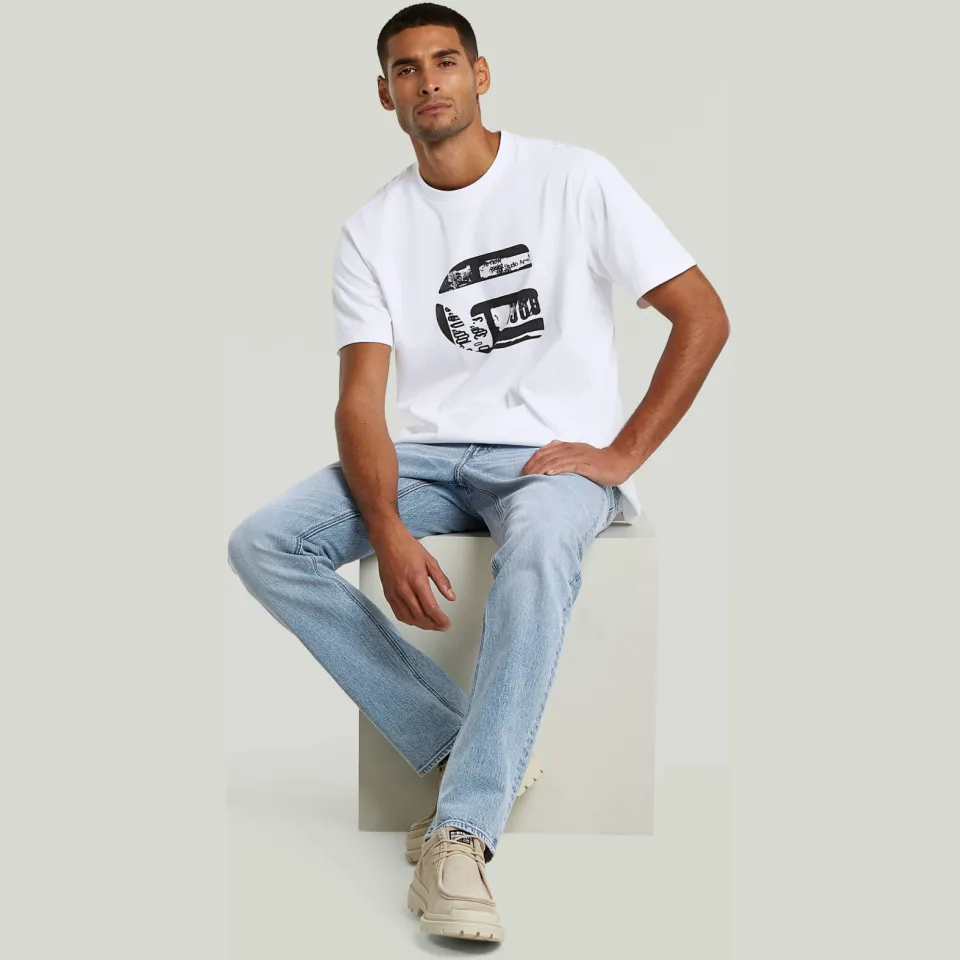 G-Star Mosa straight leg jeans sun faded cloudburst, foto 3