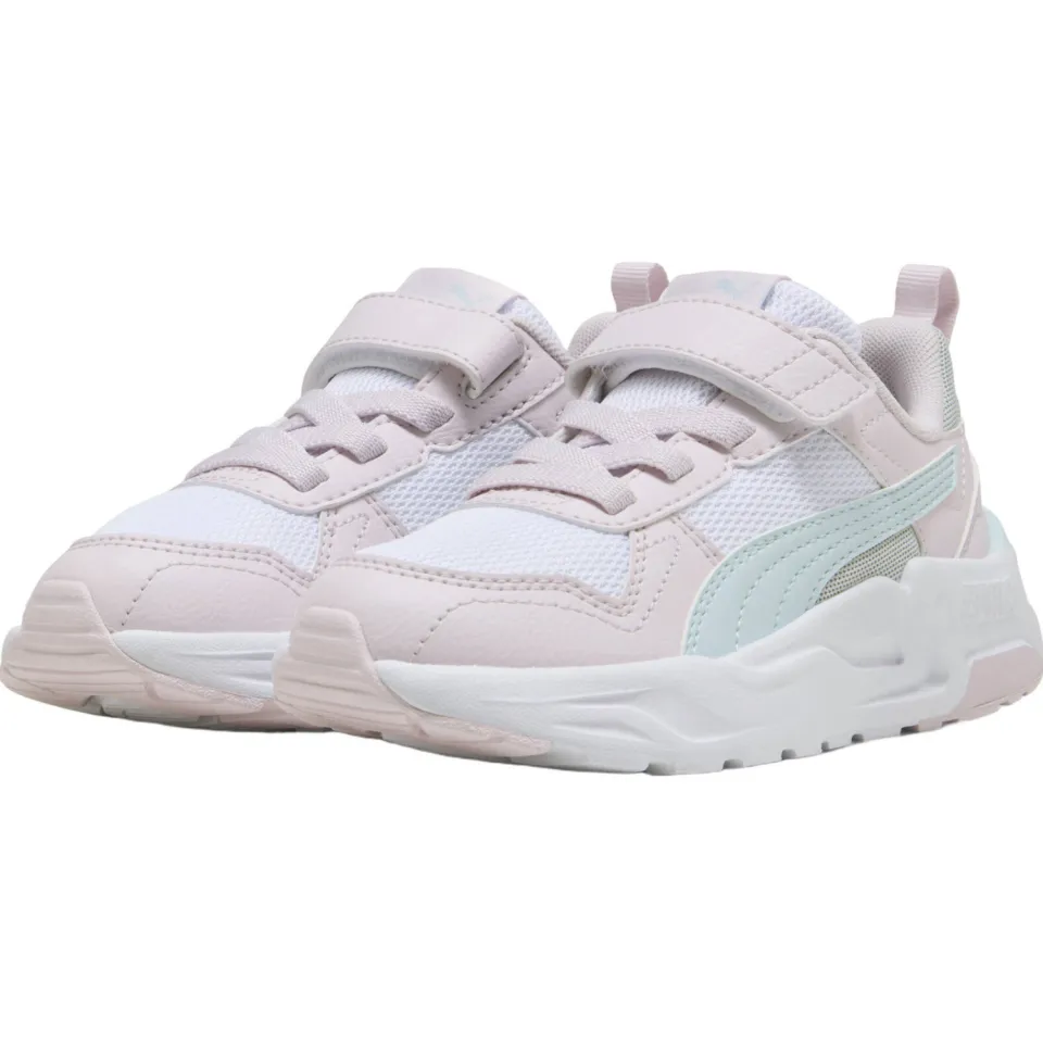 Puma Trinity mesh sneakers lichtroze lichtroze/lichtblauw, foto 5