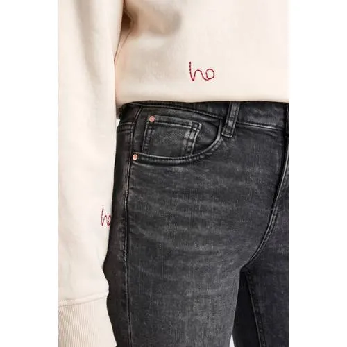 s.Oliver BEVERLY flared jeans - antraciet, foto 3