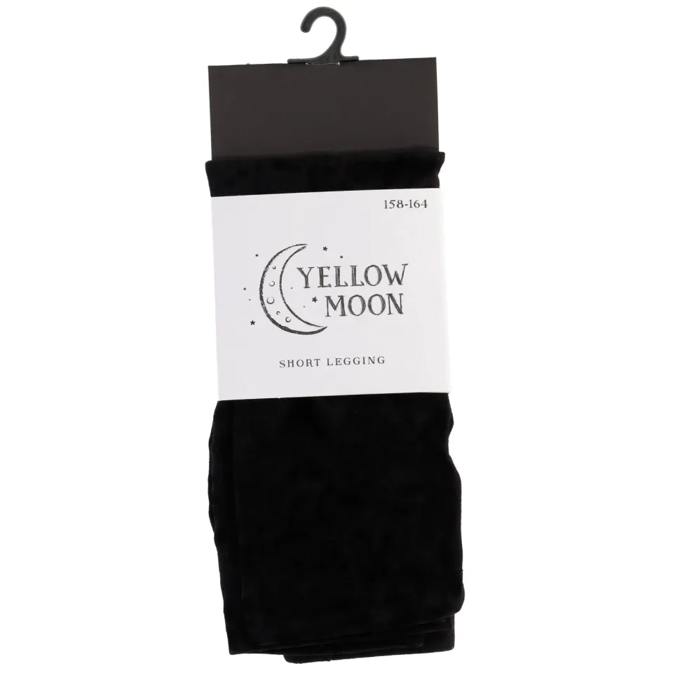Yellow Moon cycling short zwart, foto 2