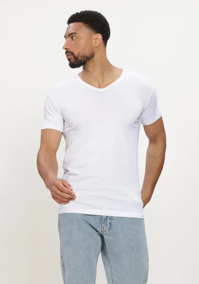 Alan Red Heren Polo's & T-shirts 6681 Oklahoma - Wit