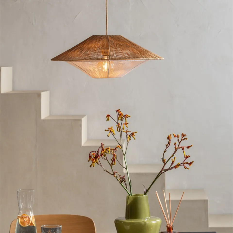 Good&Mojo hanglamp Lumbini 50 cm grijs, foto 4