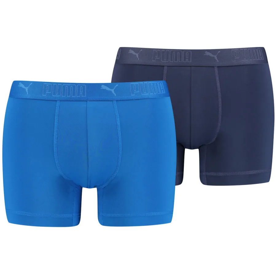 Puma sportboxer 2-pack blauw, foto 2
