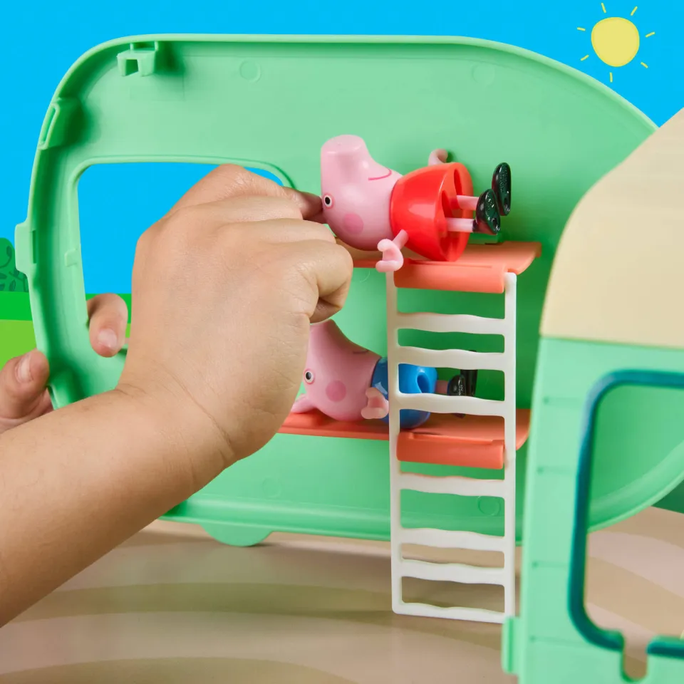 Peppa Pig Drie Kleine Biggetjes caravan speelset, foto 3