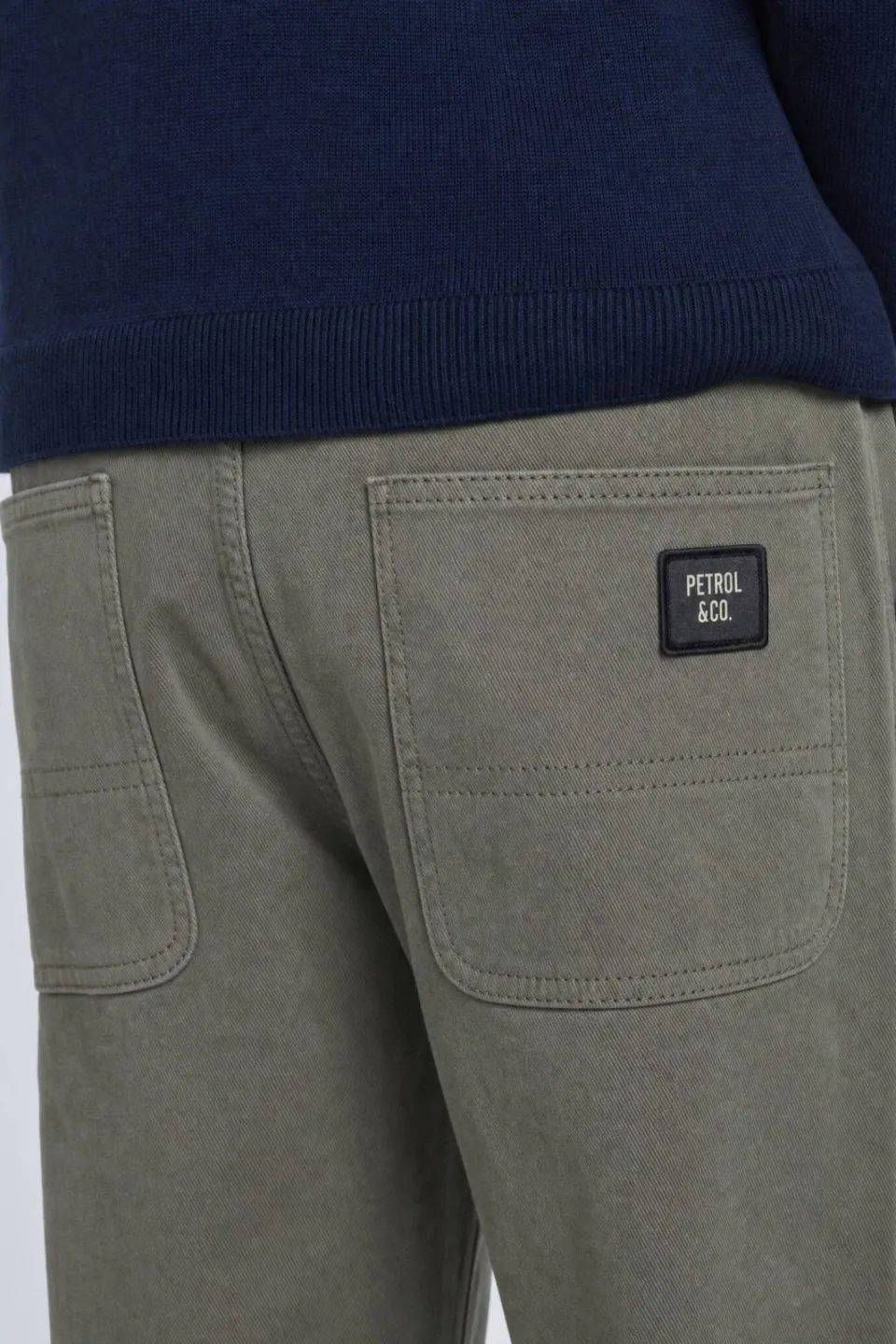 Petrol Industries loose fit jeans - kaki, foto 6