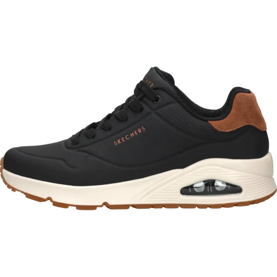 Skechers Uno Suited On Air lage sneakers zwart, foto 6
