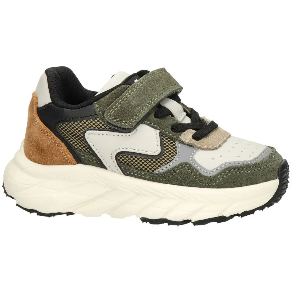 Nelson Kids chunky suède sneakers - kaki, foto 4