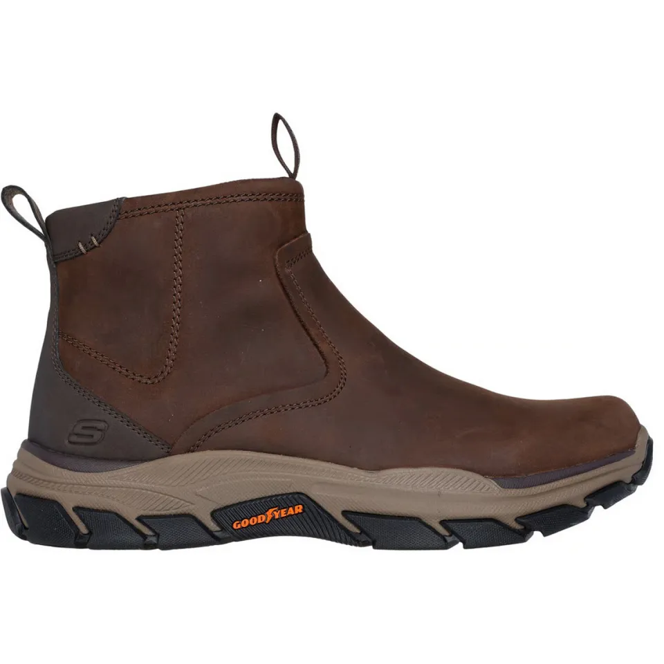 Skechers Evanston hoge sneakers donkerblauw Donkerbruin