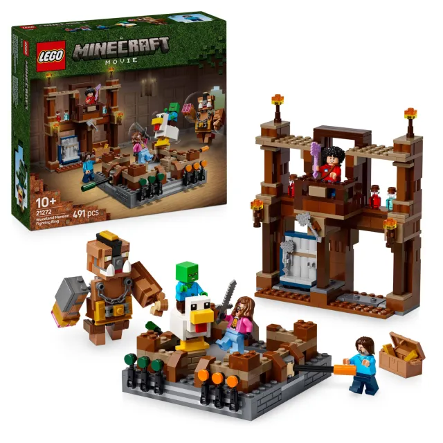 Lego Minecraft De Arena bij het Boslandhuis 21272, foto 2