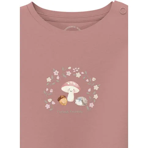 s.Oliver longsleeve met print oudroze, foto 2