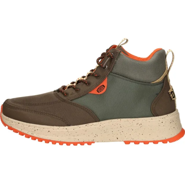 Hey Dude Tahoe Nylon hoge sneaker bruin, foto 2