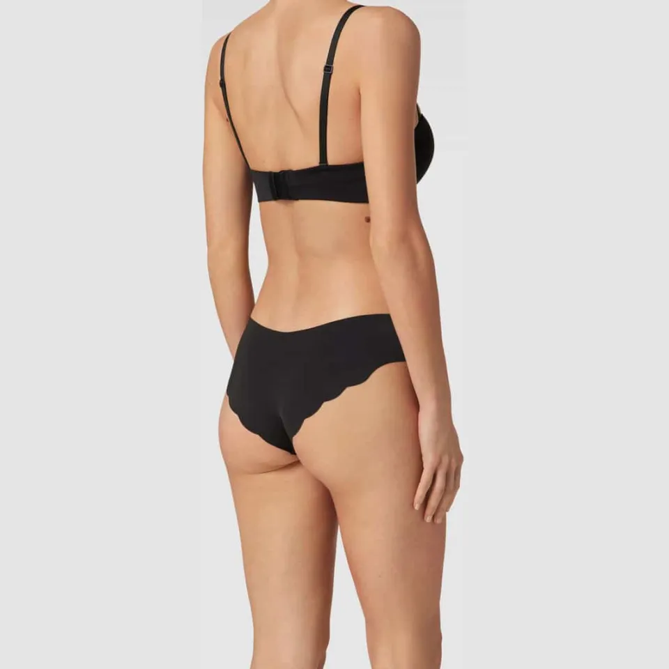 Sloggi Hipster met labelprint, model 'ZERO MICROFIBER 2.0' zwart, foto 3