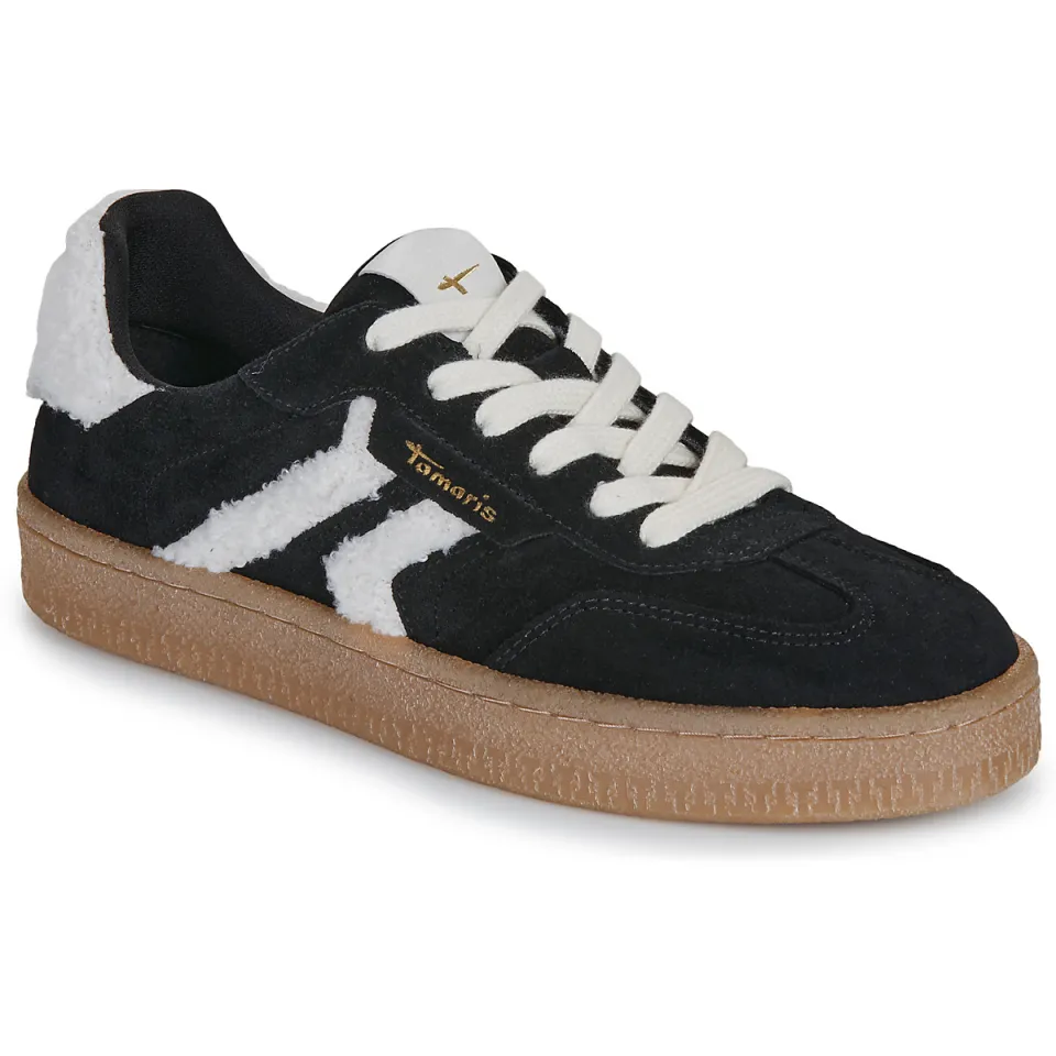 Tamaris lage sneakers zwart, foto 3