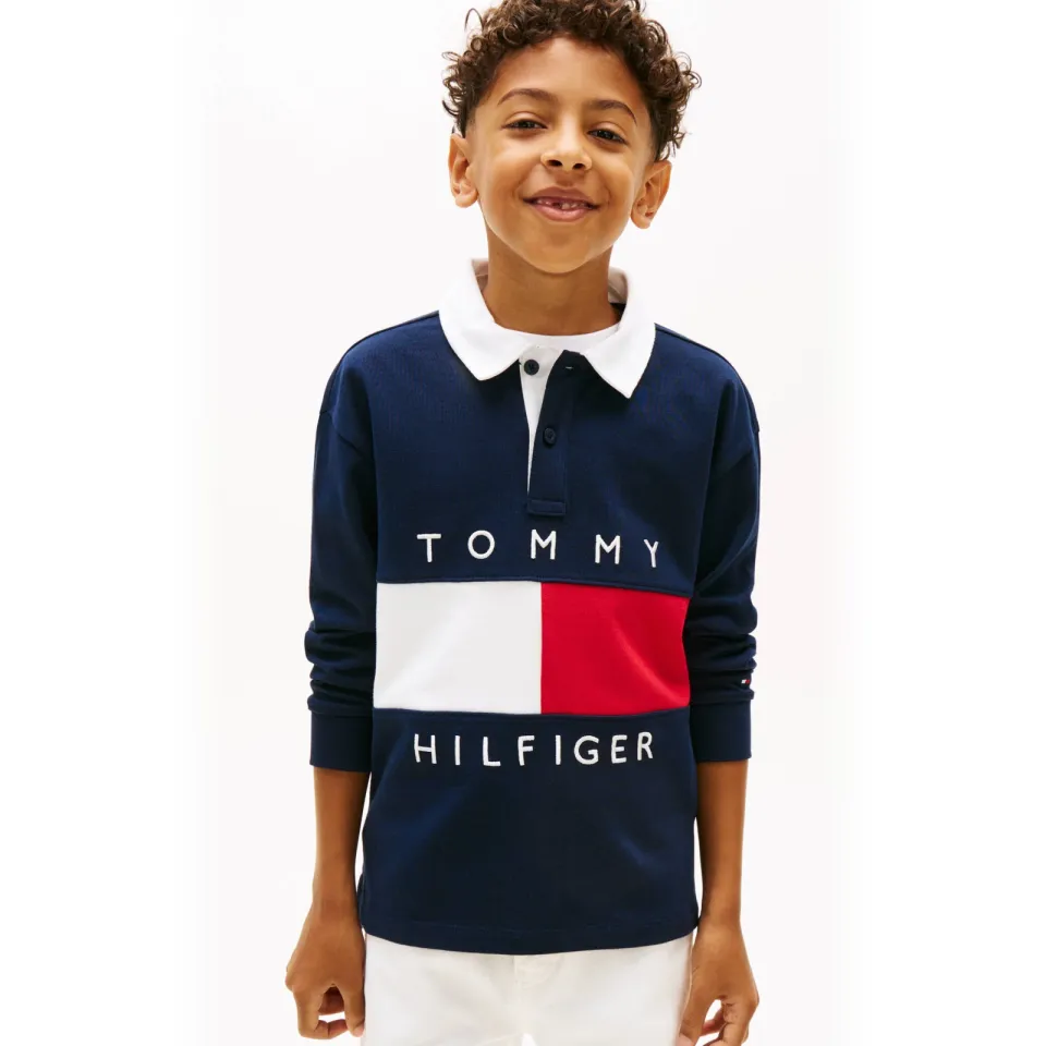 Tommy Hilfiger polo donkerblauw, foto 3