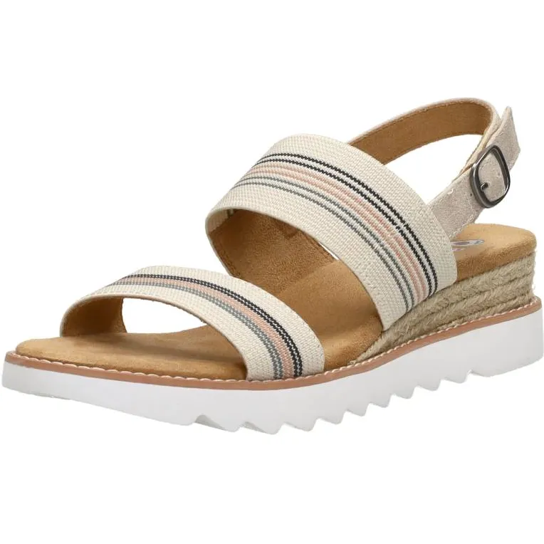 Skechers Desert Kiss Hi Tea Time sandalen beige, foto 3
