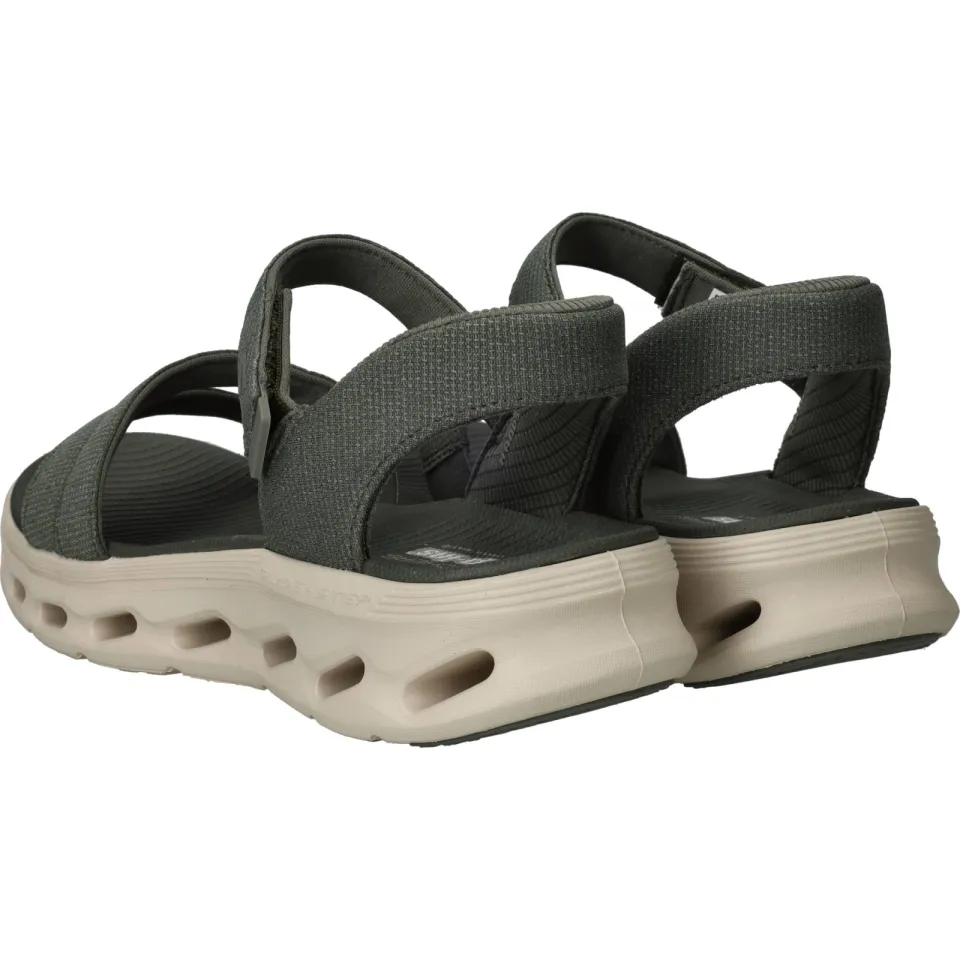 Skechers Go Walk Glide-Step 2.0 sandalen groen, foto 5