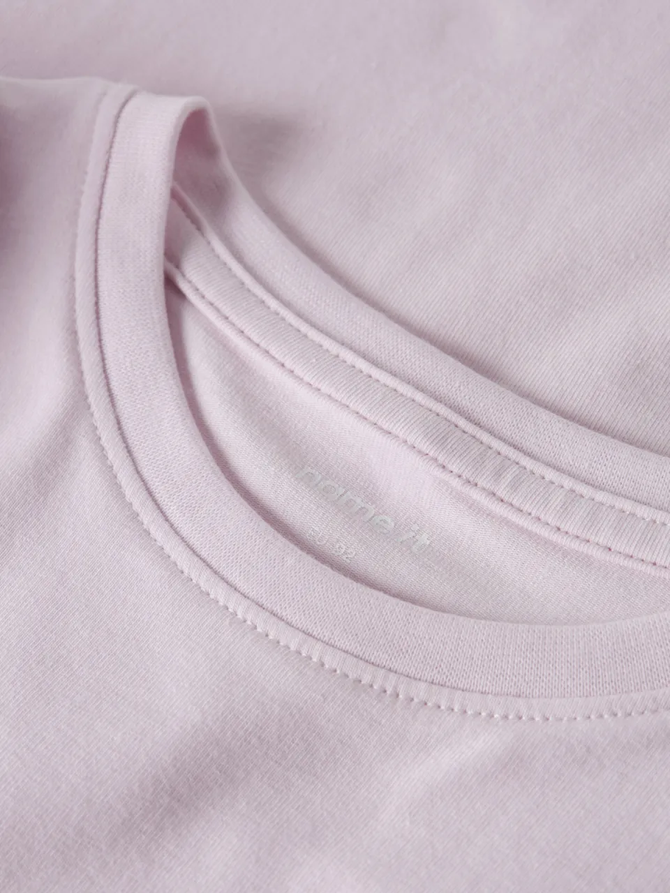 NAME IT MINI t-shirt roze effen, foto 3