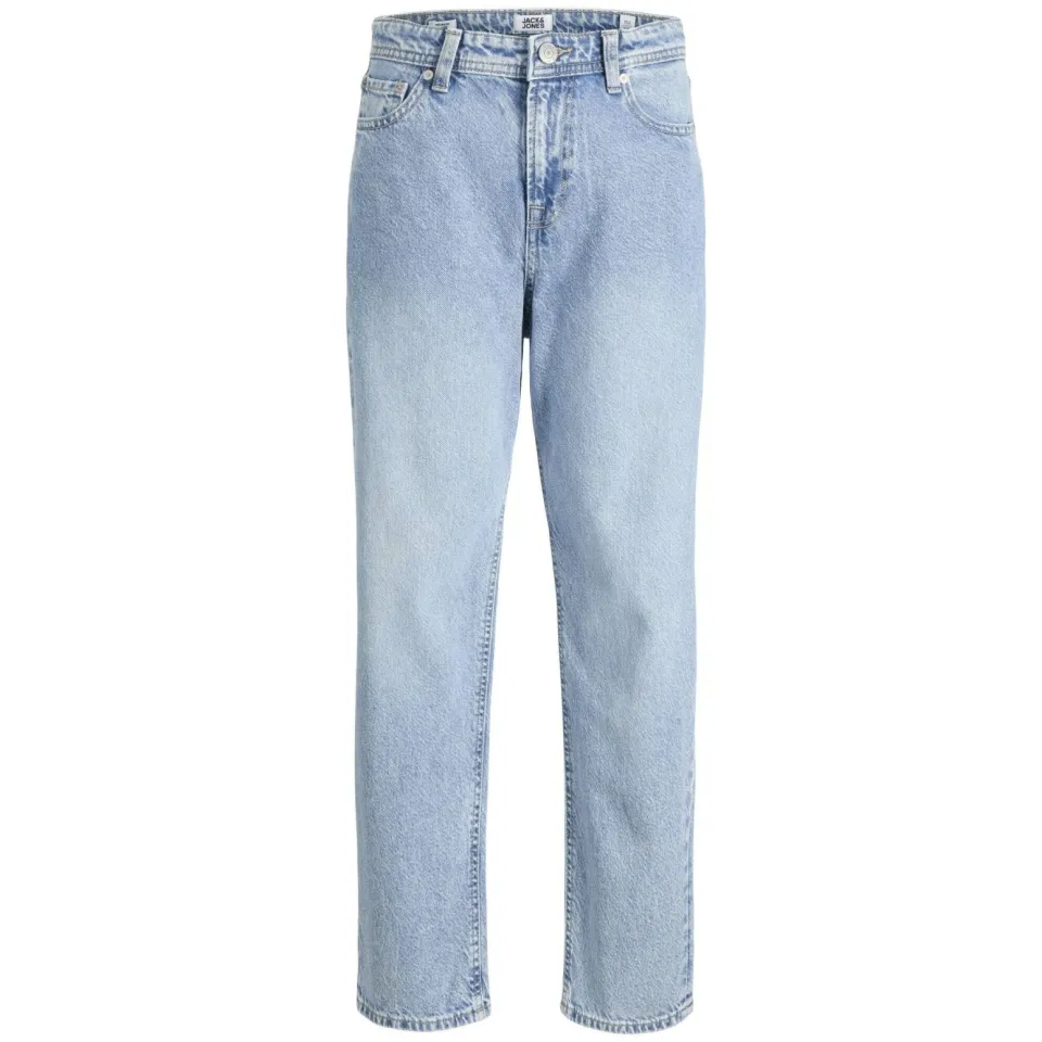 Jack & Jones JUNIOR high waist relaxed fit jeans light blue denim, foto 2