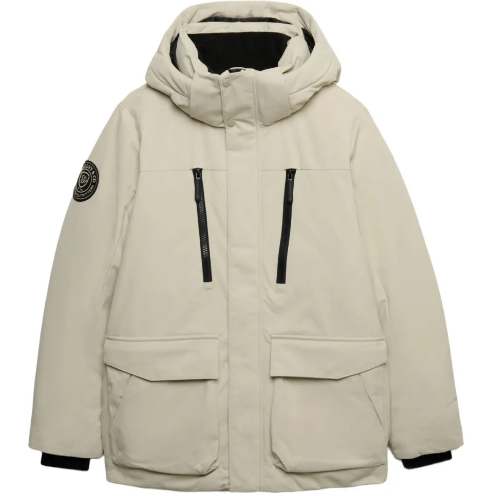 Superdry winterparka - ecru, foto 2