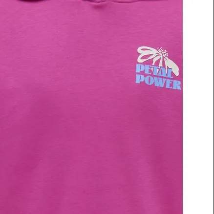 KIDS ONLY GIRL hoodie met backprint - fuchsia, foto 4
