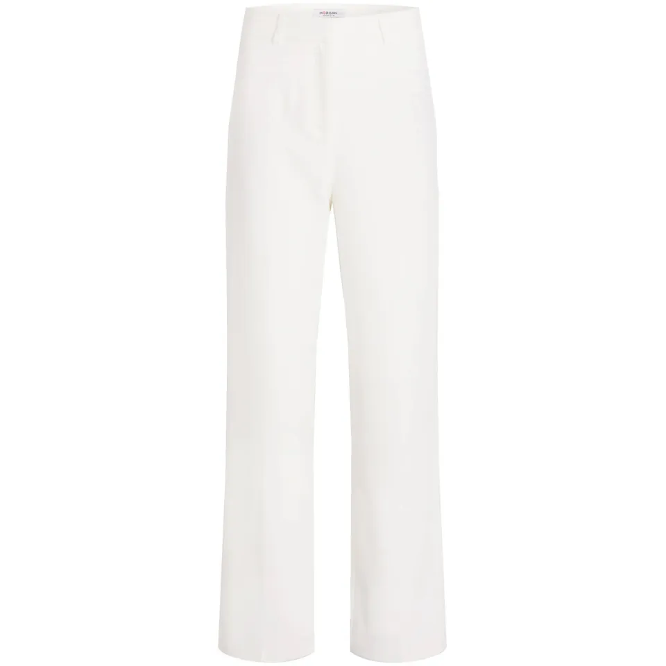 Morgan straight high waist broek ecru, foto 2