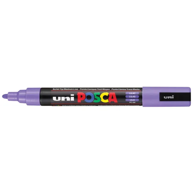Posca marker met conische punt schrijfdikte medium lila