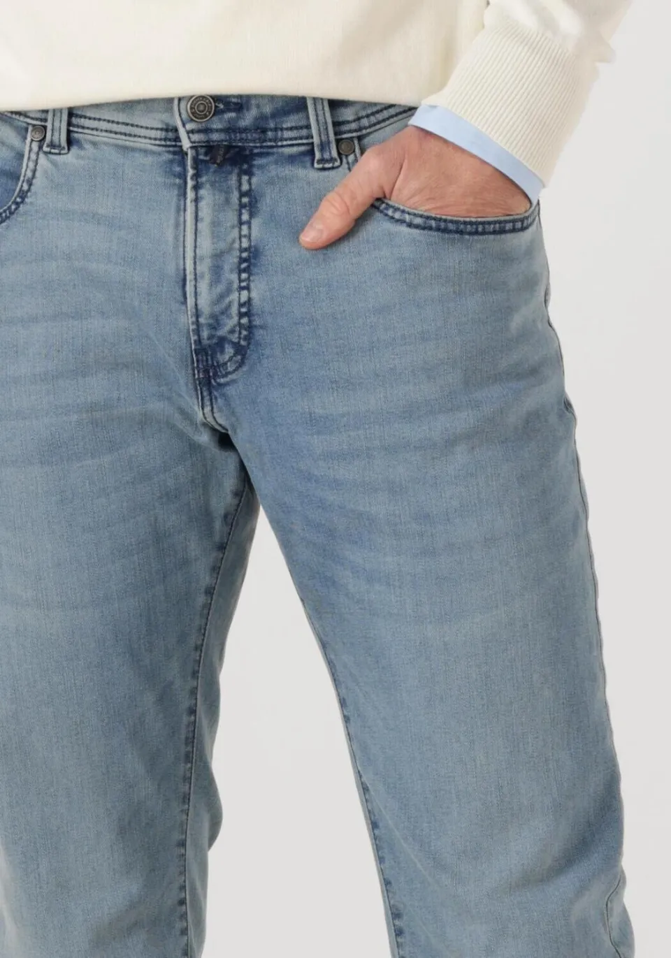 Pierre Cardin Lyon Tapered Future Flex jeans lichtblauw blauw, foto 4