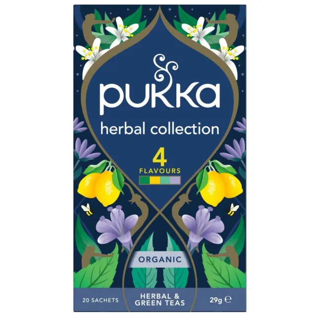 Pukka Herbal Collection 4 flavours thee