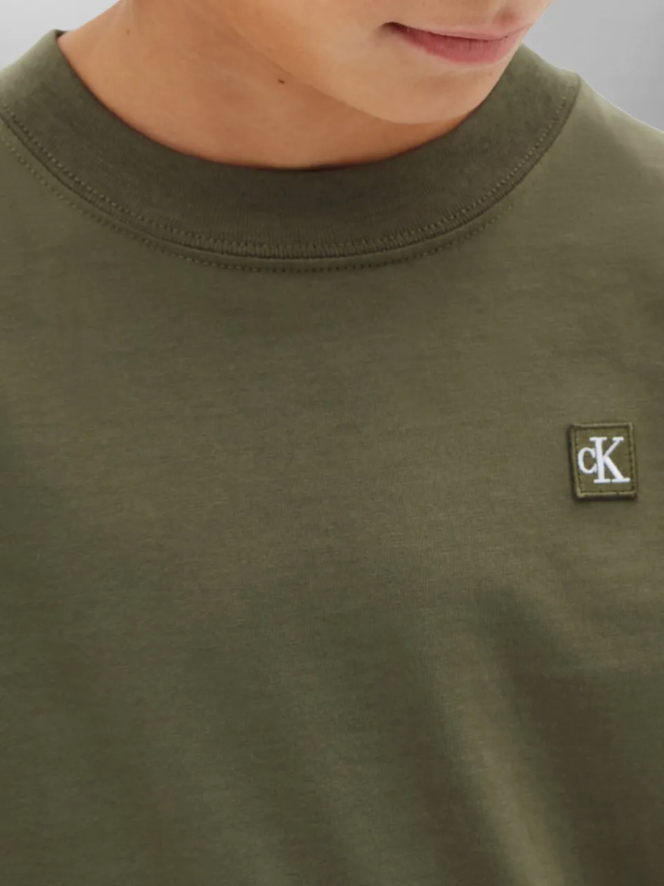 Calvin Klein T-shirt olijfgroen, foto 8